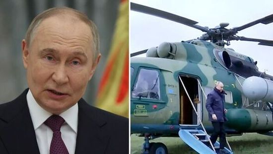 Az ukránok drónokkal megtámadták Putyin helikopterét