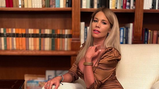 Baukó Éva hatalmasat villantott Görögországban, Míkonosz szépsége is eltörpül mellette