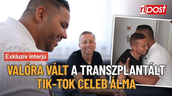 Valóra váltotta a Ripost a transzplantált TikTok-sztár álmát